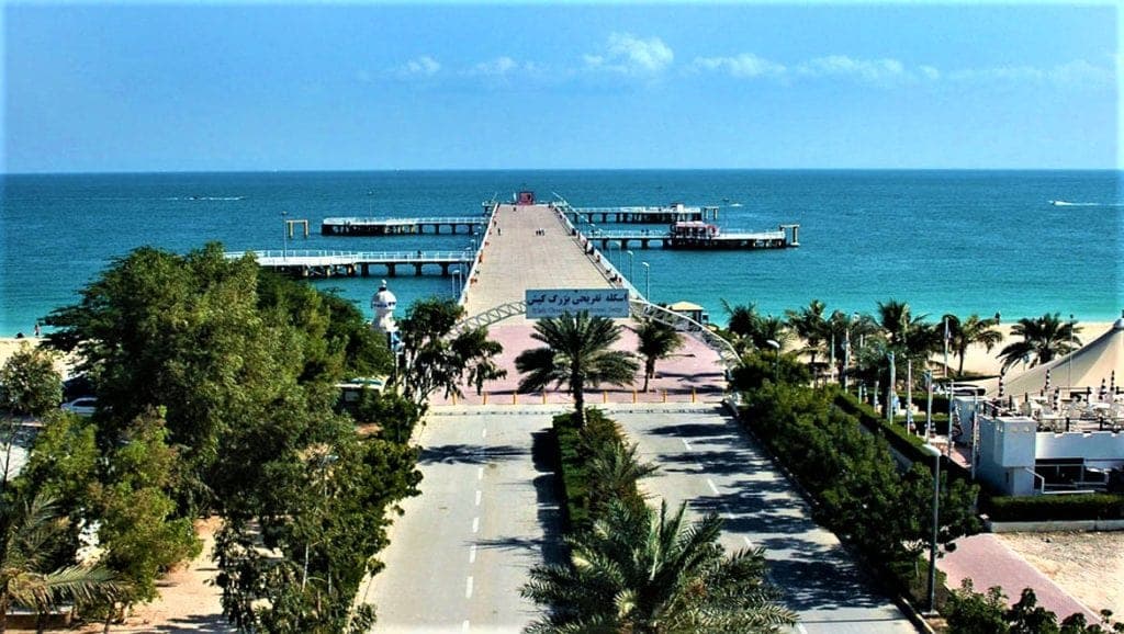 اسکله و سواحل قدیمی کیش
