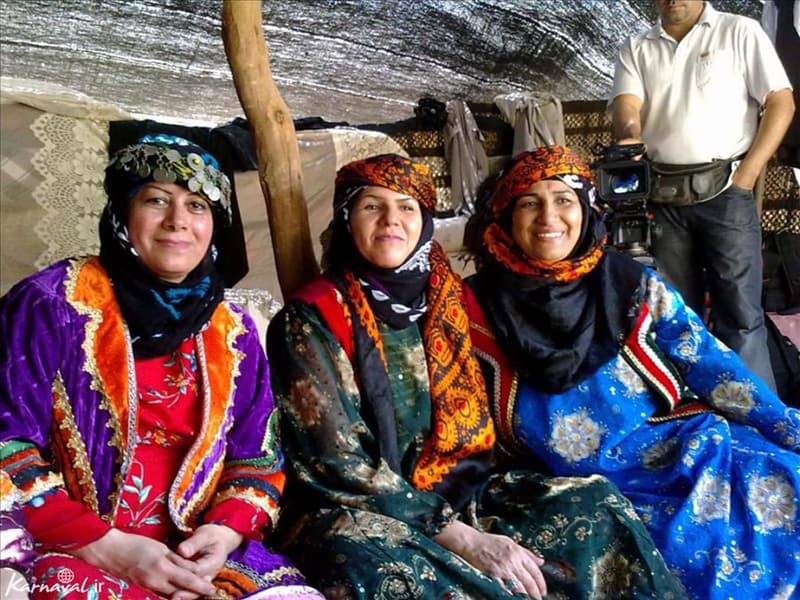 روسری و سرپوش زنان بلوچ 2