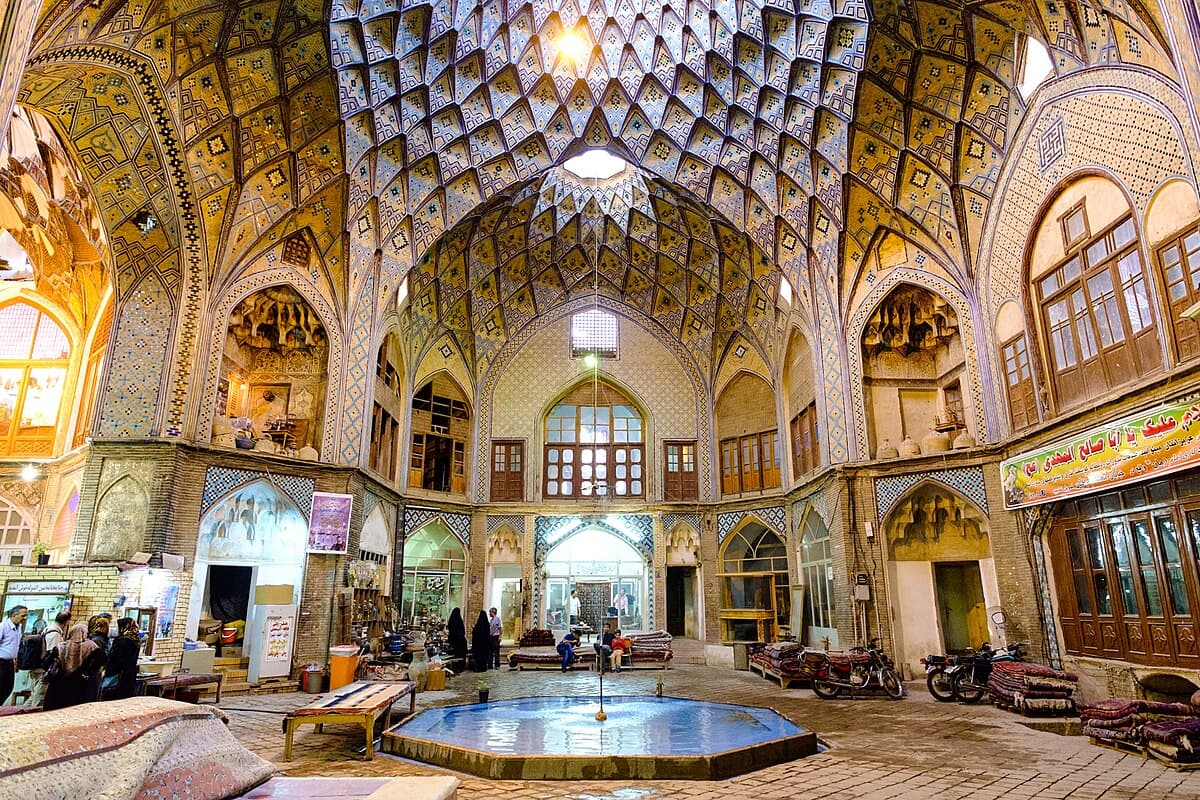 10. bazaar of kashan