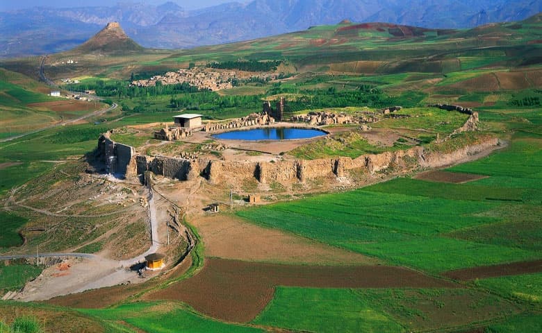 افسانه ی تخت سلیمان