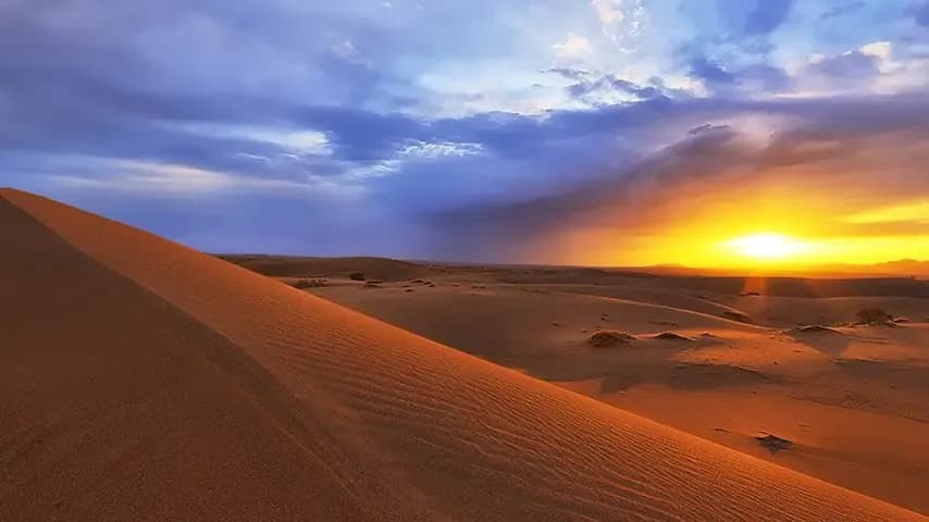 کویر تل شیطان یا دق سرخ کجاست؟ (1)